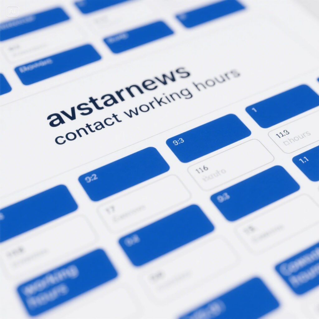 avstarnews contact working hours